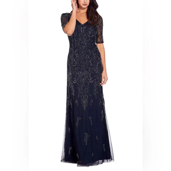 plus size long sleeve midi dress SecretSculpt Long Sleeve Midi Dress Black / XS